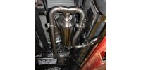 FOX Final Silencer Sidepipe, exit right and left 2x90 Typ 16 - Nissan Navara D40 3,0 dCi