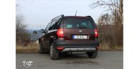 FOX Endschalldämpfer - 2x80 Typ 12 - Skoda Yeti 5L (FWD)