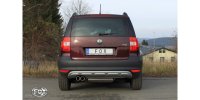 FOX Endschalldämpfer - 2x80 Typ 12 - Skoda Yeti 5L (FWD)