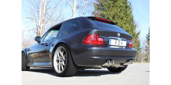 FOX final silencer right/left - 2x80 Typ 25 right/left - BMW Z3 M