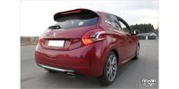 FOX Endschalldämpfer - 145x65 Typ 59 - Peugeot 208 GTI