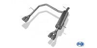 FOX final silencer exit right/left - 2x76 Typ 13 right/left - Peugeot 208 GTI