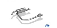 FOX final silencer exit right/left - 2x76 Typ 13 right/left - Peugeot 208 GTI