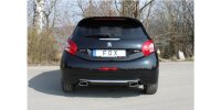 FOX final silencer exit right/left - 145x65 Typ 59 right/left - Peugeot 208 GTI