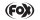 FOX Decal black - plotted height: 55mm width: 85mm - FOX Logo