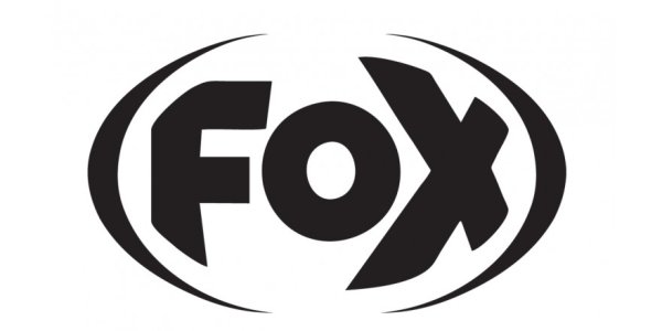 FOX Decal black - plotted height: 80mm width: 125mm - FOX Logo