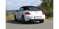 FOX Endschalldämpfer einseitig - 2x90 Typ 16 - VW Beetle 1,2L 16 (5C) Coupe/Cabrio (starre Hinterachse)