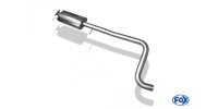 FOX front silencer - Ford Fiesta VII ST