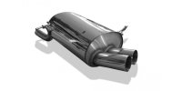 FOX final silencer - 2x76 Typ 10 - BMW E36 316Ti