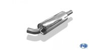 FOX front silencer 63,5mm - VW Polo 6R WRC