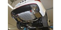 FOX Final Silencer - Exit of the tailpipes in the original tailpipes - Skoda Octavia 5E RS TSI