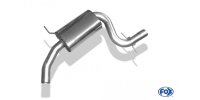 FOX middle silencer - VW Beetle 1,4/2,0 16 (5C) Coupe/Cabrio