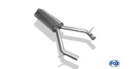 FOX front silencer - Mercedes E-Class S211/W211 E200