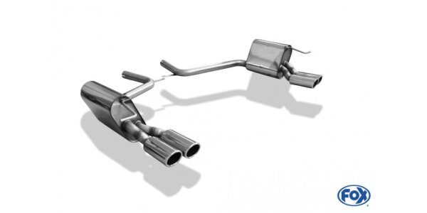 FOX Final Silencer 2x88x74 Typ 32 - Mercedes E-Class S211 Kombi