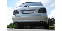 FOX Final Silencer 2x88x74 Typ 32 - Mercedes E-Class S211 Kombi