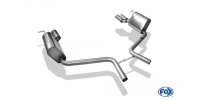 FOX final silencer right/left - 2x88x74 Typ 32 right/left - Mercedes E-Class S211 Kombi