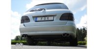 FOX final silencer right/left - 2x88x74 Typ 32 right/left - Mercedes E-Class S211 Kombi