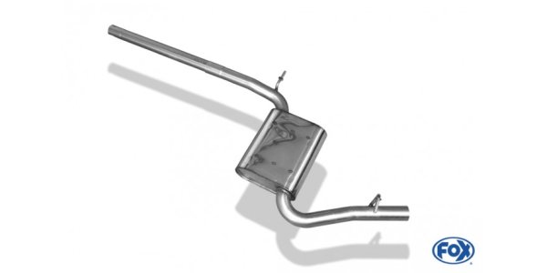 FOX Vorschalldämpfer - Audi A4 B6/B7 (1,9L TDI/2,0L)