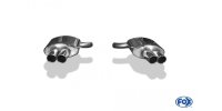 FOX final silencer right/left - 2x90 Typ 16 right/left -...