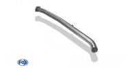 FOX front silencer replacement pipe Ø63,5mm - BMW...