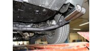 FOX tailpipe system fits to middle silencer 2x80 Typ 17 - Toyota RAV 4 IV