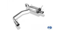 FOX Final Silencer exit 1x90 Typ 16 - Nissan Primera P12...