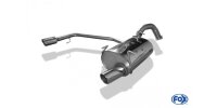 FOX Final Silencer exit 1x90 Typ 16 - Nissan Primera P12 Limousine