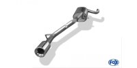 FOX final silencer Ø63,5mm - 1x90 Typ 13 one-sided - Ford Focus II Hatchback Facelift