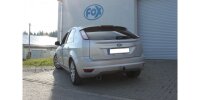 FOX final silencer Ø63,5mm - 1x90 Typ 24 one-sided - Ford Focus II Hatchback Facelift