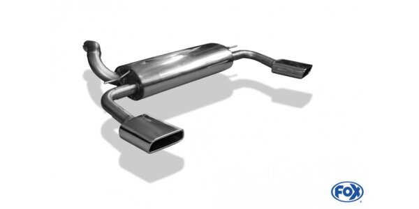 FOX Endschalldämpfer 145x65 Typ 59 - Ford C-Max II