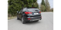 FOX tailpipe system 2x90 Typ 12 - Hyundai Santa Fé 4x4 DM