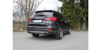 FOX tailpipe system 2x90 Typ 12 - Hyundai Santa Fé 4x4 DM