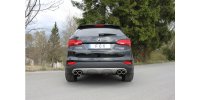 FOX tailpipe system right/left - 2x90 Typ 12 right/left - Hyundai Santa Fé 4x4 DM