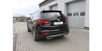FOX tailpipe system 2x88x79 Typ 71 - Hyundai Santa...