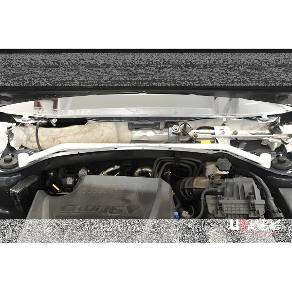 Ultra Racing Domstrebe vorn oben 2-Punkt - 12-19 Hyundai Maxcruze (DM) 2.0D/2.2D (4WD) / 12-18 Hyundai Santa Fe (DM) 2.0D/2.2D/2.4 (2WD/4WD)