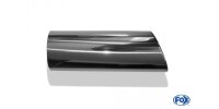 FOX welding tailpipe Typ 38 - right 106x71 mm / length:...