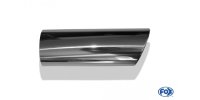 FOX welding tailpipe Typ 38 - left 106x71 mm / length:...