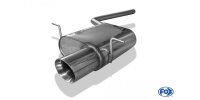 FOX final silencer - 1x100 Typ 25 - Mini One R57 Cabrio