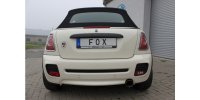 FOX final silencer - 1x100 Typ 25 - Mini One R57 Cabrio