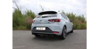 FOX Endschalldämpfer Ausgang rechts/links - 140x90 Typ 44 rechts/links - Seat Leon 5F Cupra