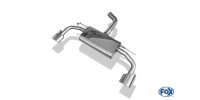 FOX Final Silencer exit 140x90 Typ 44 - Seat Leon 5F Cupra
