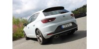 FOX Final Silencer exit 140x90 Typ 44 - Seat Leon 5F Cupra