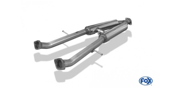 FOX front silencer right/left - Lexus SC430