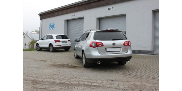 FOX Endschalldämpfer rechts/links - 1x100 Typ 17 rechts/links - VW Passat 3C 4-Motion