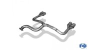 FOX tailpipe system exit right/left - 2x76 Typ 10 right/left - Alfa GTV Typ 916