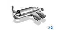 FOX final silencer - 2x100 Typ 25 center - Ford Focus III...