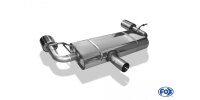 FOX Endschalldämpfer quer 115x85 Typ 32 - Mercedes A-Klasse 176 4-matic