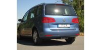 FOX Endrohr Ausgang mittig - 2x130x50 Typ 56 - VW Touran 1T3