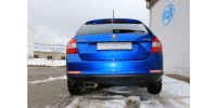 FOX Endschalldämpfer - 150x70 Typ 52 - Skoda Rapid Spaceback