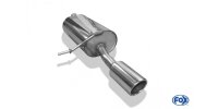 FOX Final Silencer 1x90 Typ 16 - Dacia Duster 4x2 (FWD)